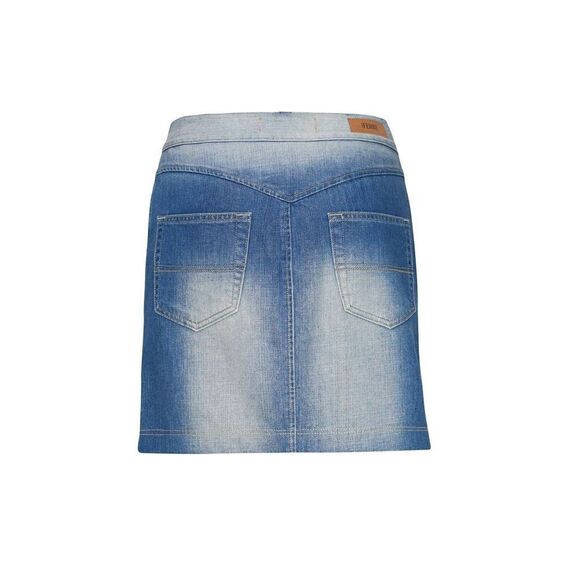 Vintage GF FERRE Women US 28 Denim Pencil Washed Jean Skirt  Classic Casual Look - Picture 5 of 14